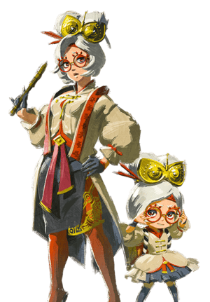 This is the Avatar Image for the Purah (TOTK) AI Voice and Text to Speech Generator